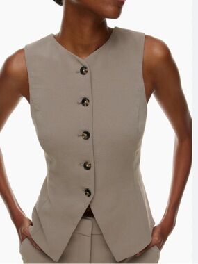 Wilfred Aritza Regal vest in  Beige size 8
